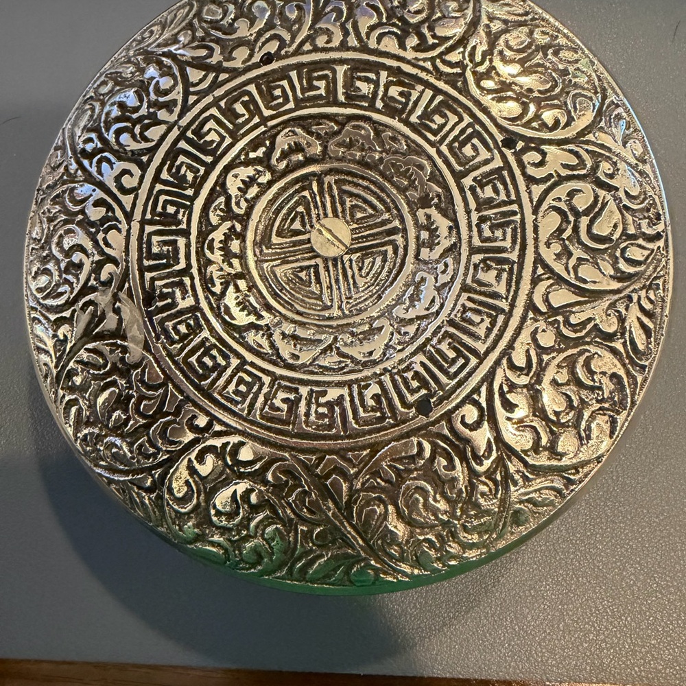 Silver Decorative Wall Plaque - Picture 3 of 6